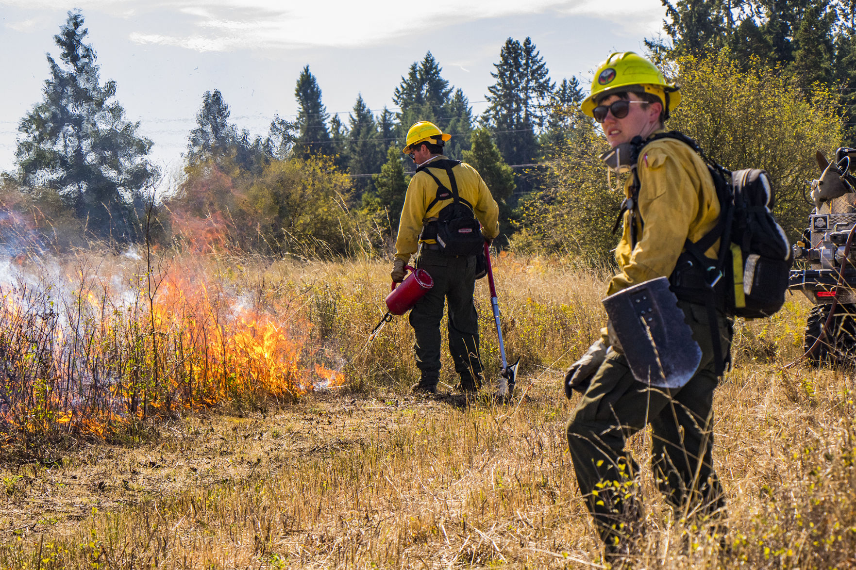 Prescribed Burns Ignite Across Western Washington